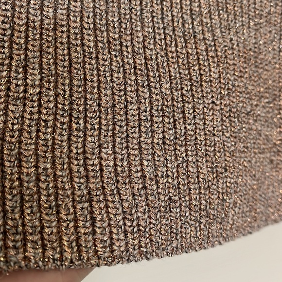 WHBM Cowl Neck Ombre Sweater in Silver - Picture 4 of 9